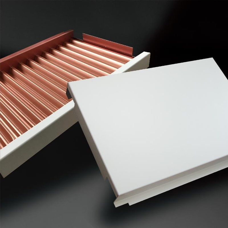 Korrugerad kompositpanel i aluminium